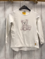 Preview: Steiff  Langarmshirt Gr. 110  weiß Bär 