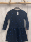 Preview:   Kleid  Gr. 116  schwarz bkaue Pferde 