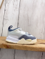 Preview: Nike  Schuhe  Gr. 21  weiß grau dunkelgrauer Bund 