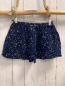 Preview:   Shortsrock  Gr. 134/140  blau weißer Druck