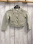 Preview: Newbie  Strickjacke  Gr. 98  mint gestickte Blumen 