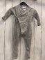 Preview: zara Overall Gr. 68  grau 100% Kaschmir