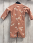 Preview: Liewood UV-Schutzoverall Gr. 68  hellorange weiße Herzen und Kirschen