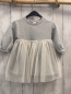 Preview: next Kleid Gr. 92  grau glitzernd Tüllrock