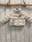 Preview: Paper Moon Jacke Gr. 68  beige Rosetten