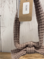 Preview: neu Stirnband altrosa Struktur Schleife NP 18 €