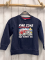 Preview: Salt & Pepper  Pullover  Gr. 116  blau Feuerwehrauto Schrift 