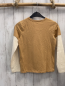 Preview: neu Sergent Major  Langarmshirt  Gr. 140  ocker Wolf spielt Fußball weiße Ärmel NP 19,99 € 