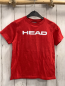 Preview: Head  T-Shirt  Gr. 128  rot weiße Schrift 