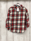 Preview: H&M  Hemd  Gr. 92  weiß rot grün schwarz ocker kariert 