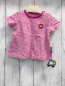 Preview: Sigikid  T-Shirt  Gr. 62  rosa pink Wellenstreifen + Bund 