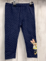 Preview: Dsney  Leggings  Gr. 86  blau weiße Punkte Minnie Mouse 