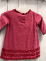 Preview: GAP  Kleid  Gr. 86  pink rote Streifen rote Nähte 