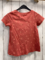 Preview: H&M T-Shirt Gr. 122  beerenton Blumen Schrift