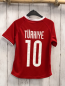 Preview: H&M Sportshirt Gr. 110  rot weißer Bund