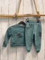 Preview: 2tlg  Pullover + Jogginghose  Gr. 68  petrol graue Dinos 