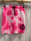 Preview: H&M  Badeshorts  Gr. 134/140  weiß pink Druck schwarze Kordel 