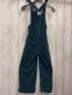 Preview: Vertbaudet  Latzhose  Gr. 128  petrol Rippen 