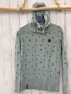 Preview: Naketano  Langarmshirt  Gr. 164/170  mint Kapuze schwarze Ankler 