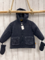 Preview: 2tlg Steiff  Jacke + Handschuhe  Gr. 86  blau 