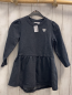 Preview: Name it  Kleid  Gr. 98  grau silber Herz 