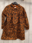 Preview: Next  Kleid  Gr. 128  ocker schwarz beige leoprint 