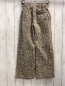 Preview: H&M  Hose  Gr. 140  hellbraun braun schwarzer leoprint 