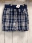 Preview:   Shorts  Gr. 98  blau weiß kariert Strickbund mit Kordel 