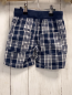 Preview:   Shorts  Gr. 98  blau weiß kariert Strickbund mit Kordel 