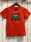 Preview:   T-Shirt  Gr. 128  rot Trecker Schrift 