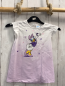 Preview: Disney  T-Shirt  Gr. 116  weiß rosa Daisy Duck bunte Hrezen 