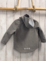 Preview:   Softshelljacke  Gr. 98  grau lachs Reißverschlüsse + Fleecefutter 