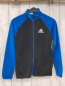 Preview: Adidas  Joggingjacke  Gr. 140  schwarz blau 