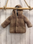 Preview:   Teddyjacke  Gr. 62  beige hellbraun kariert 