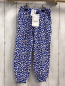 Preview: neu  Hose  Gr. 104  blau weiße Blumen NP 8,99 € 