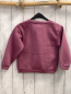 Preview:   Pullover  Gr. 116  pflaume Hase mit Flügel + Glitzer 
