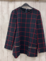 Preview: zara  Pullover  Gr. 158/164  schwarz rot kariert 