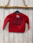 Preview: GAP  Pullover  Gr. 92  rot blaue Schrift 