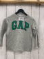Preview: GAP Langarmshirt Gr. 92  hellgrau grüne Schrift