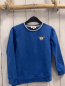 Preview: Steiff Pullover Gr. 110  blau weißer Streifen am Bund