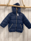 Preview: benetton Jacke Gr. 86  blau gefüttert