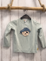 Preview: Steiff Langarmshirt Gr. 98  mint Bär mit Piratenhut