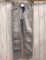 Preview: Fitz Hose Gr. 140  grau Jeans schwarze Kordel