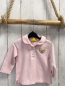 Preview: Steiff  Langarmshirt  Gr. 68  rosa mit Kragen