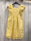 Preview: H&M  Kleid  Gr. 128  gelb Rüschen mit Lochstickerei 