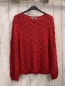 Preview: Peter Hahn  Pullover  Gr. M rot Strick Noppen 