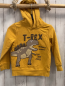 Preview:   Pullover  Gr. 116  mais Kapuze Dino Schrift 