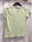 Preview: H&M  T-Shirt  Gr. 134  mint Blumen + Schrift mit Glitzer 