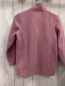 Preview: Manguun Pullover  Gr. 140  altrosa Fleece Reißverschluss 