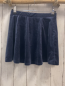 Preview: H&M Rock Gr. 146/152  blau Samt 